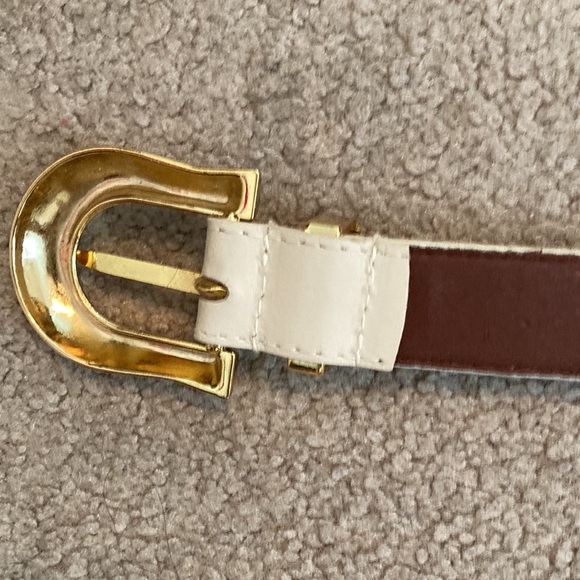 NWOT Leather Belt Large - Picture 6 of 6
